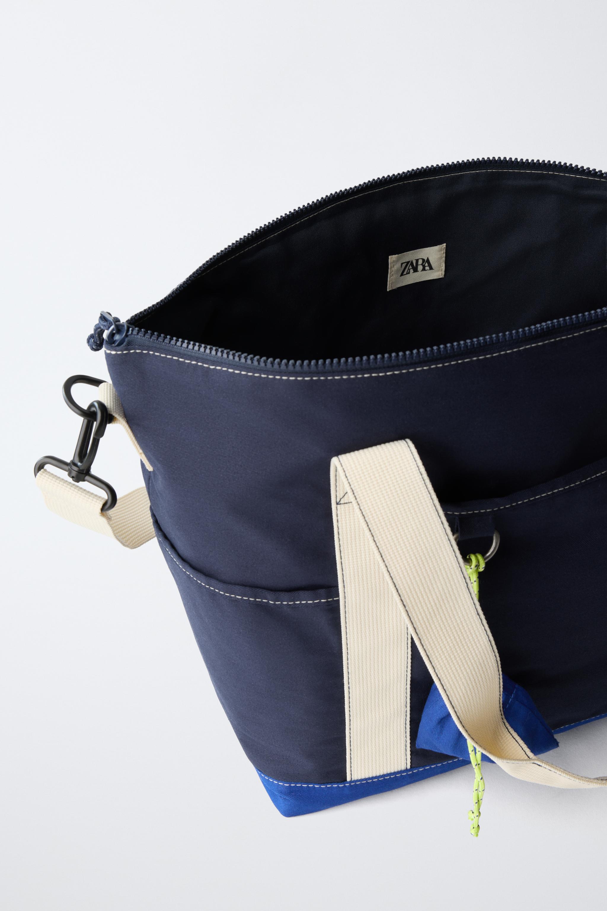 CONTRAST BOWLING BAG